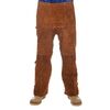 Pantalon soudeur Lava Brown™ en cuir croûte bovin sans arrière, longueur 102 cm (40¨) type 44-7440